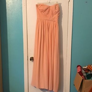 Floor Length Coral GB dress